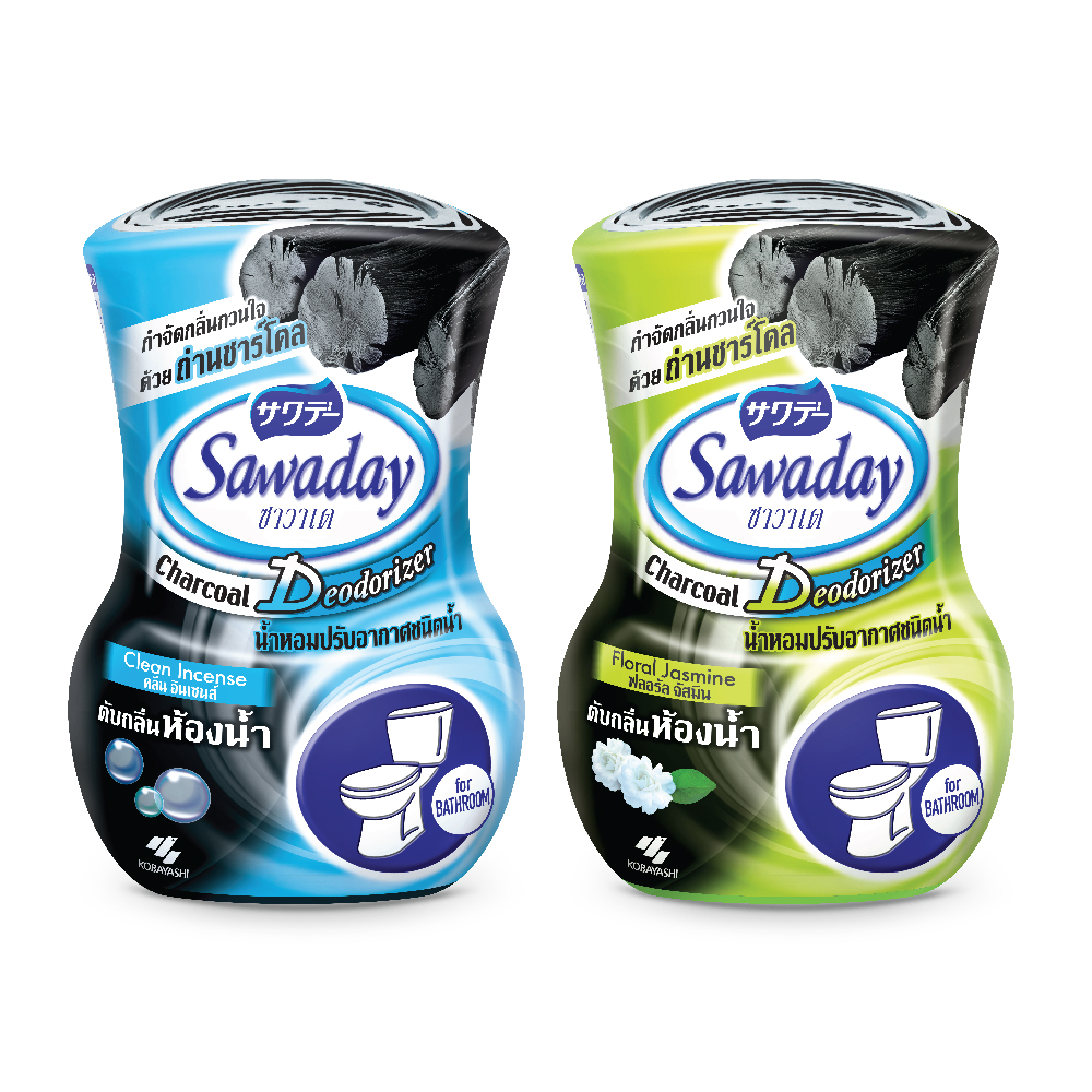 SAWADAY CHARCOAL DEODORIZER FOR BATHROOM